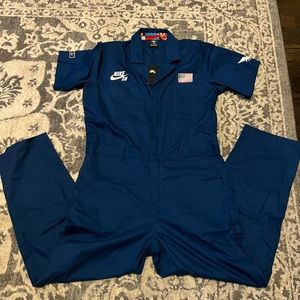 Nike SB Parra Dunk Jumpsuit Coveralls Olympic Blue DM7706-416 Size M